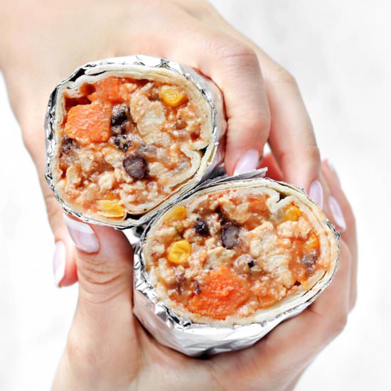 Chicken Chipotle Burritos