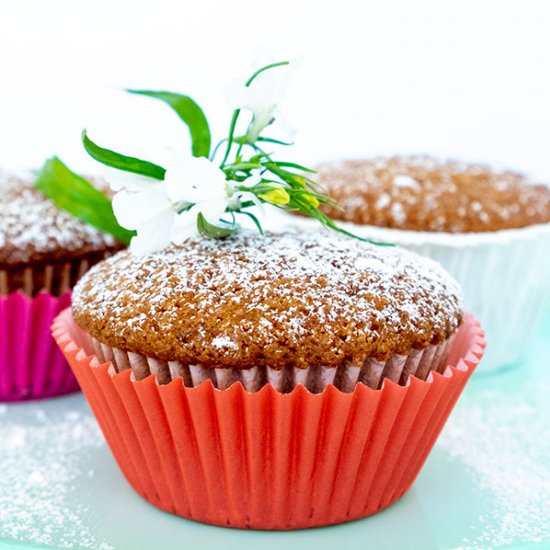 Paleo Vanilla Chocolate Chip Muffin