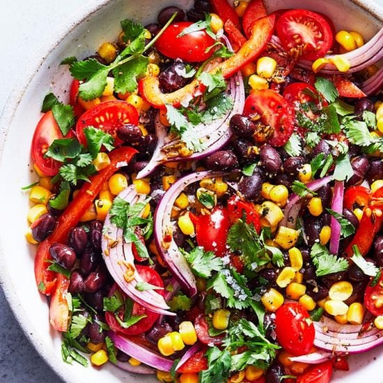 BLACK BEAN AND CORN SALAD