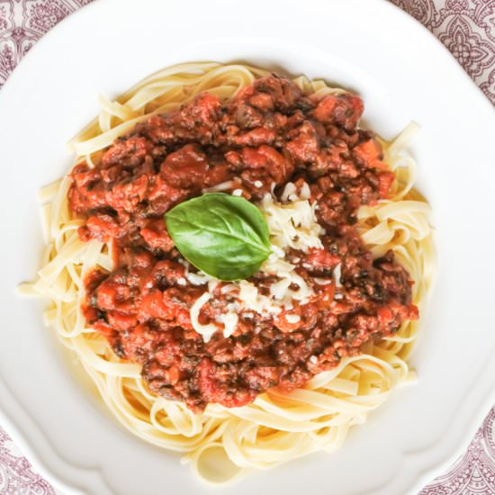 Spicepaw’s Spag Bolognese