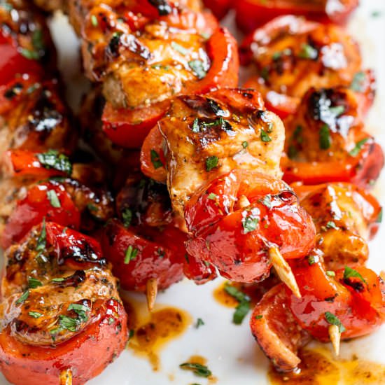 Grilled Brown Sugar Garlic Chicken