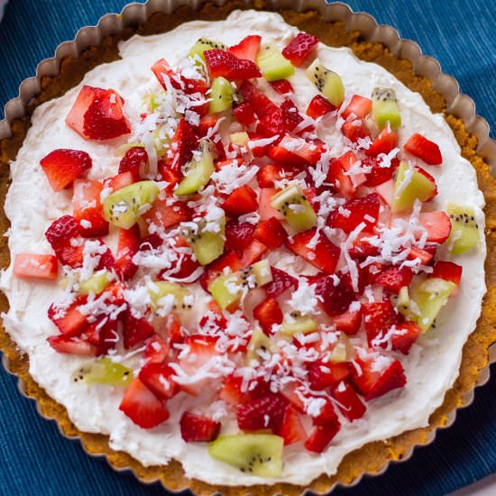 No-Bake Fruit Pizza