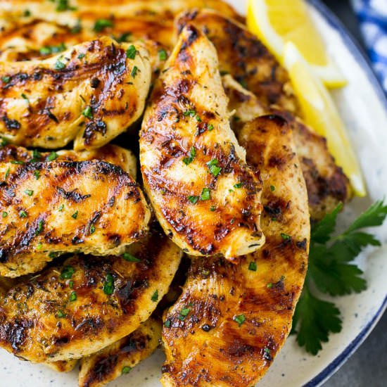 Grilled Chicken Tenders