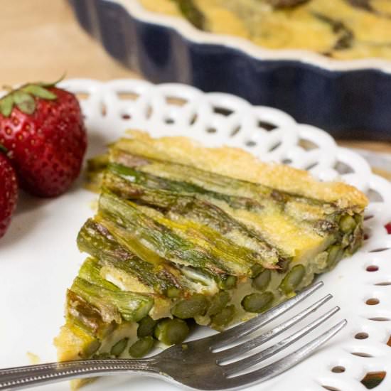 Asparagus Quiche