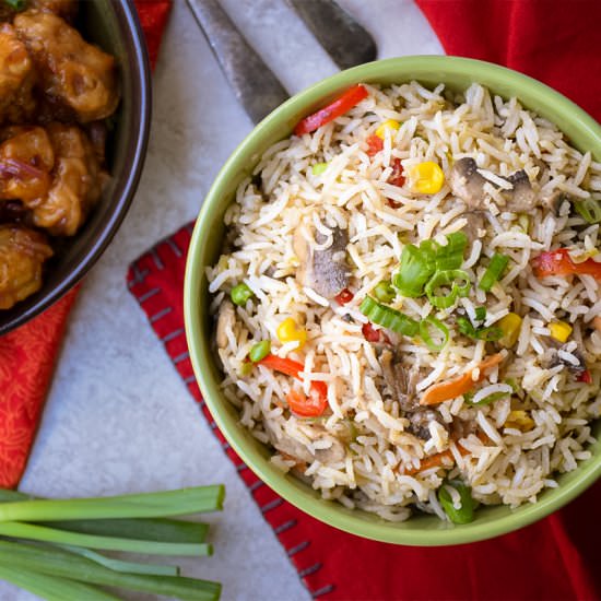 Mushroom Fried Rice