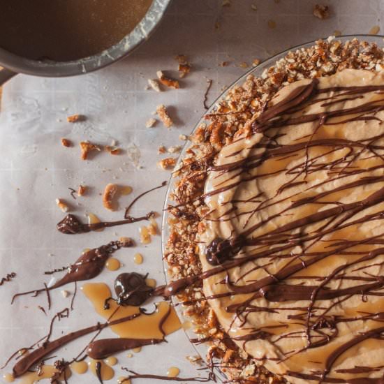 Peanut Butter Pretzel Pie