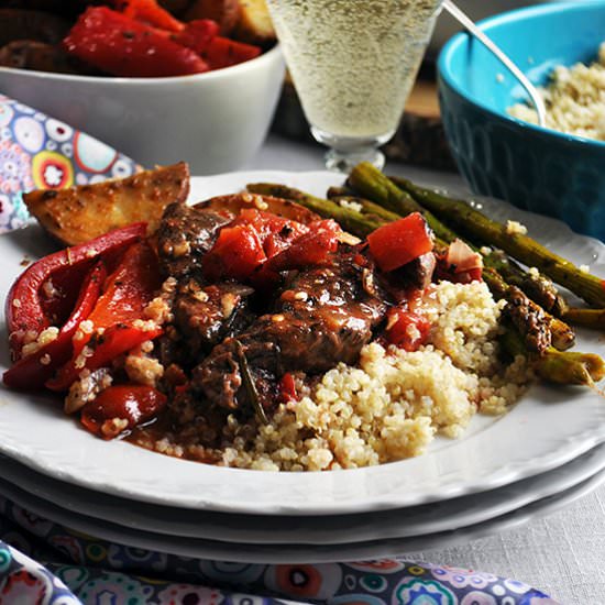 Rosemary Braised Steak Tips