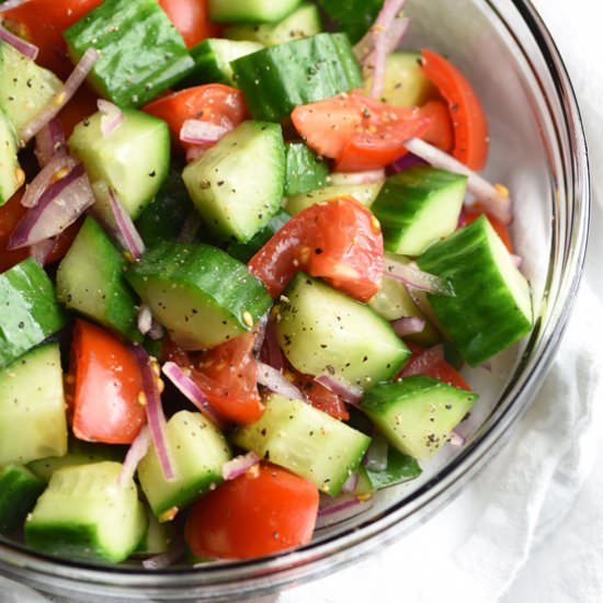 CUCUMBER TOMATO SALAD