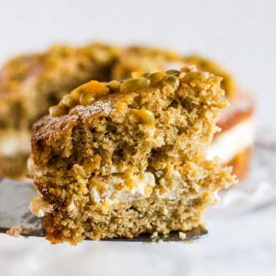 Sugar Free Passionfruit Sponge Cake