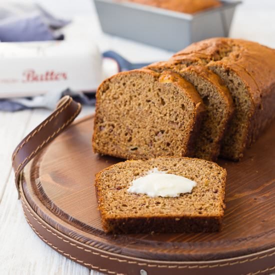 Whole Wheat Banana Bread