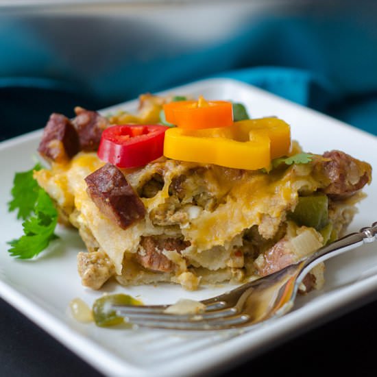 breakfast enchilada bake