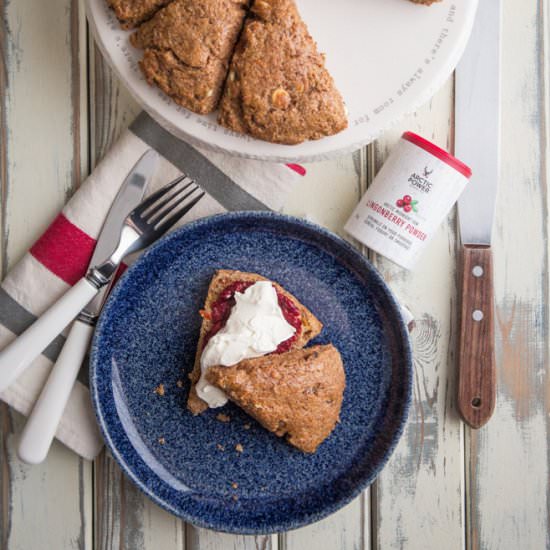 White Chocolate Scones