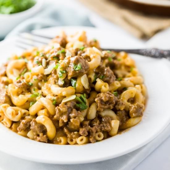 Instant Pot Hamburger Helper