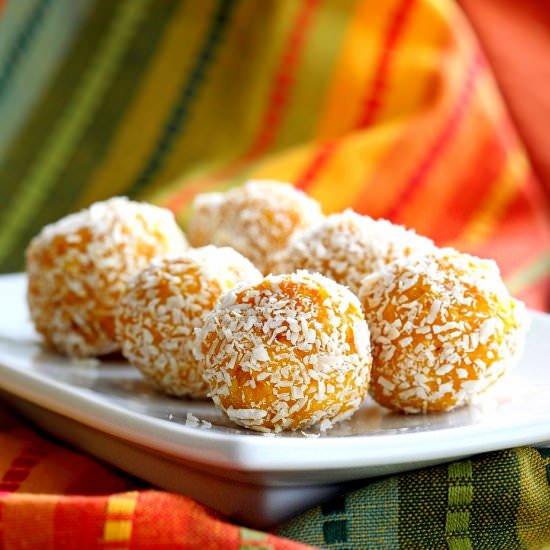 Mango Coconut Ladoo