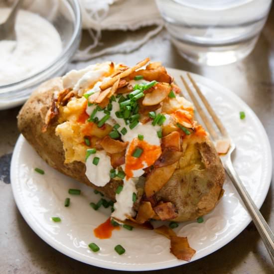 Vegan Twice Baked Potatoes