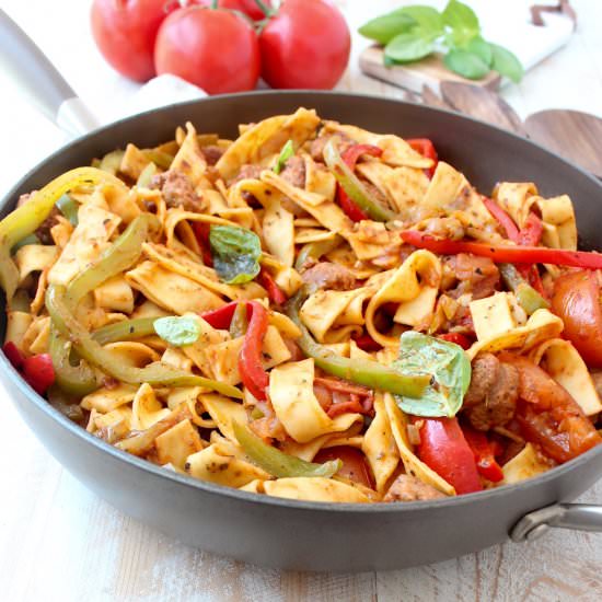 Italian Drunken Noodles