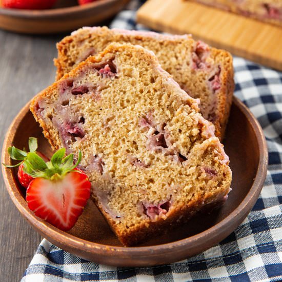 Strawberry Crumb Bread