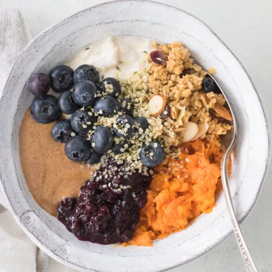 Easy Sweet Potato Breakfast Bowls