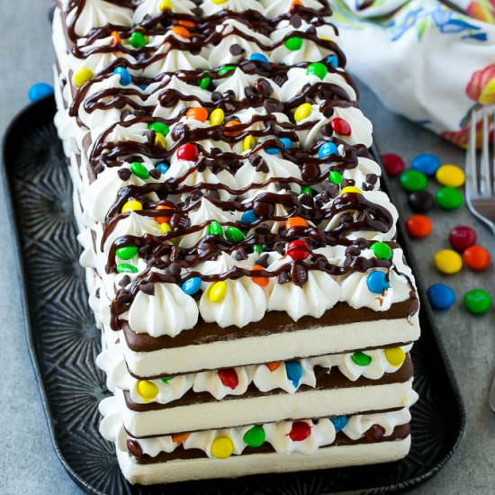 Ice Cream Sandwich Cake