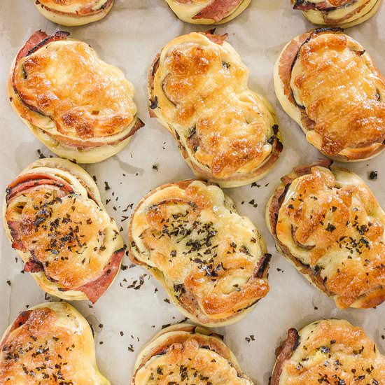 ham & mayonnaise bread