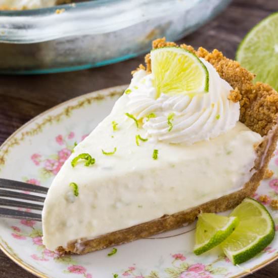 No Bake Key Lime Pie