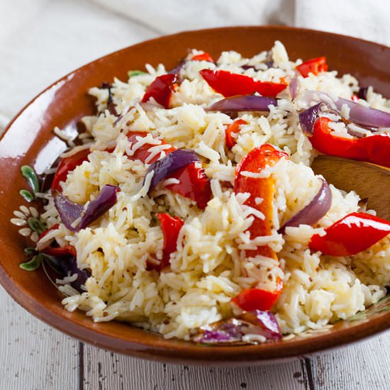 Rice salad