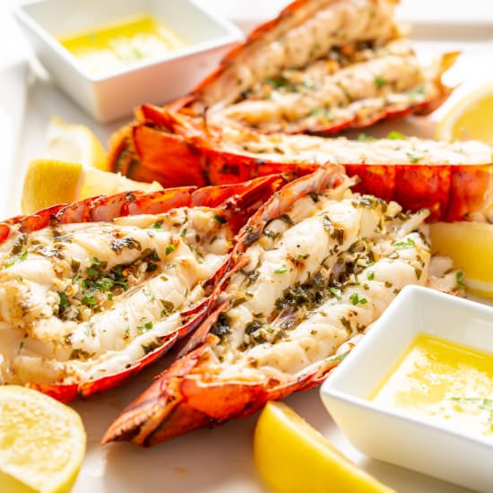 Grilled Lobster Tails