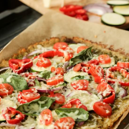 Healthy Cauliflower Pizza Crust