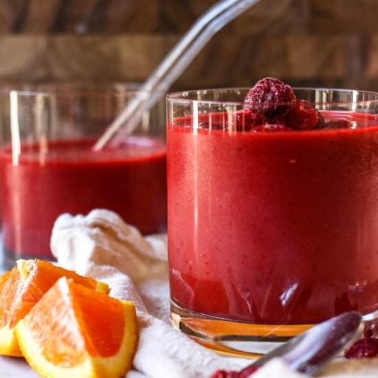 Energy Boosting Red Smoothie