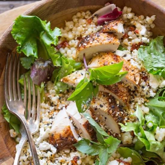 Israeli Couscous Salad Honey Lemon