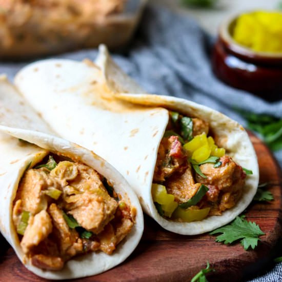 Creamy Chicken Tacos