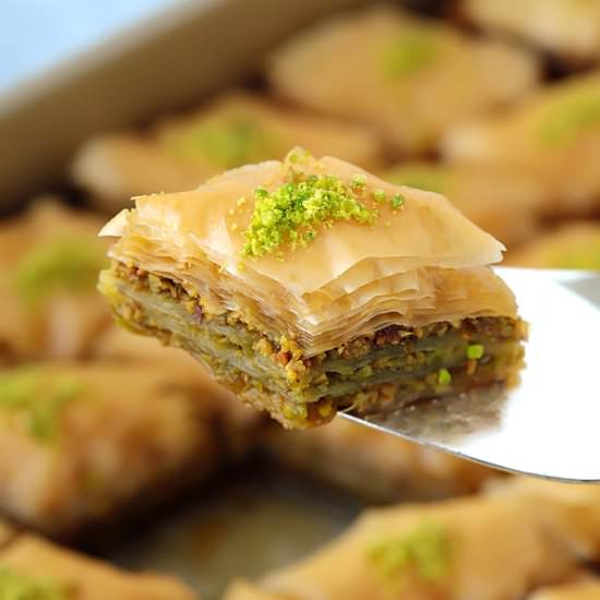 Pistachio Baklava