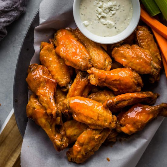 Air Fryer Buffalo Chicken Wings