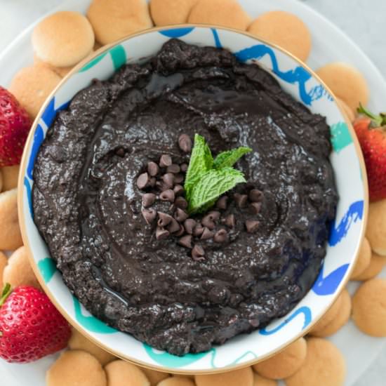 Mint Chocolate Hummus