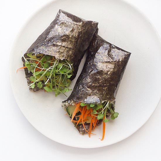 Nori Wraps with Vegan Tuna