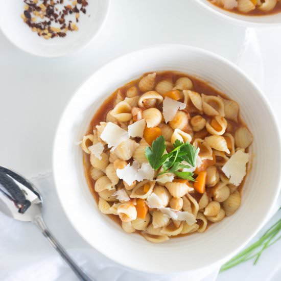 Pasta e ceci
