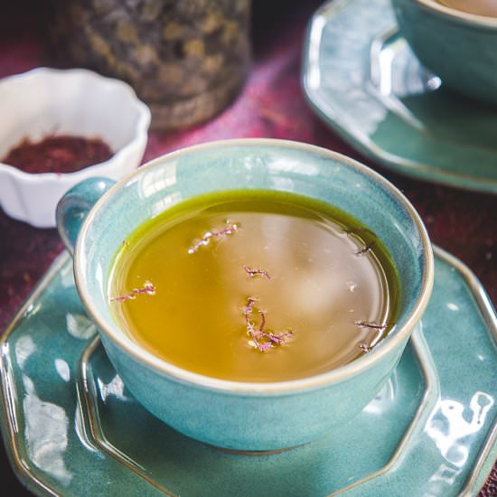 Saffron Tea