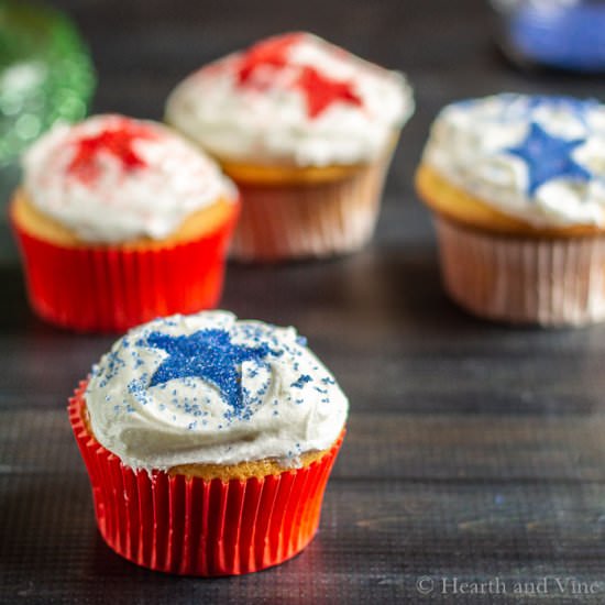 Patriotic Cupcakes