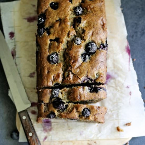 blueberry banana bread