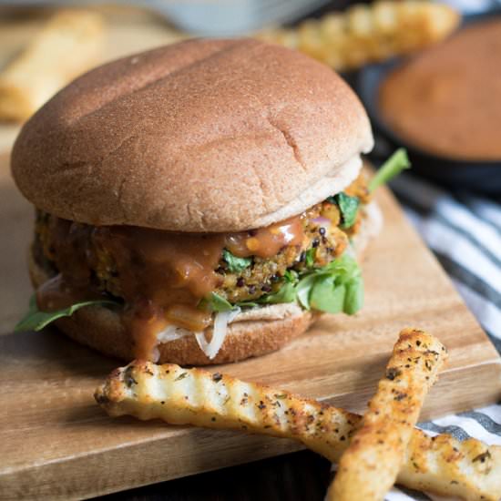 Quinoa Veggie Burger
