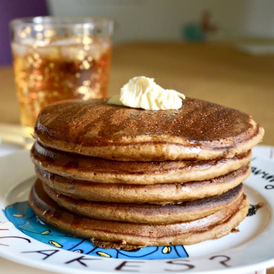 Gluten Free Gingerbread Pancakes
