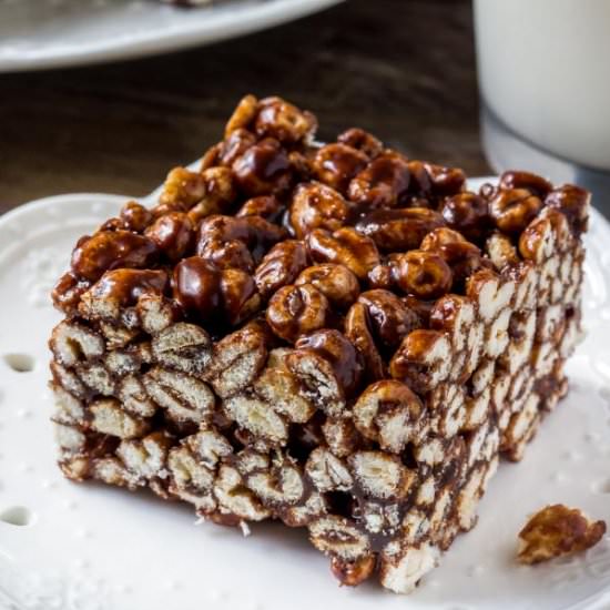 Puffed Wheat Squares