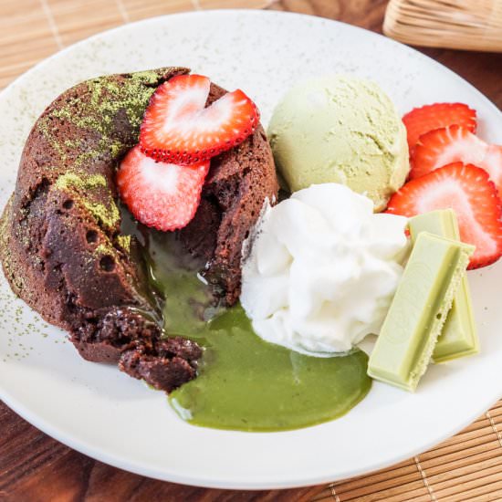 Matcha Lava Cake