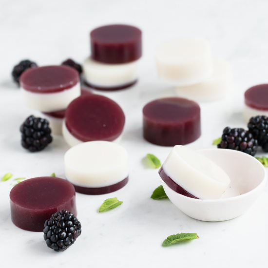 Blackberry & Coconut Jellies