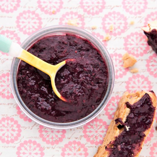 Instant Pot Blackberry Jam