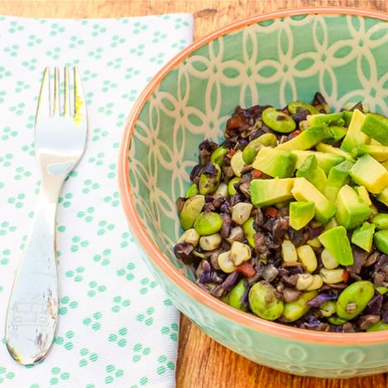 Veggie Loaded Lentil Fried Rice