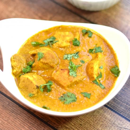 No Cream Chicken Tikka Masala