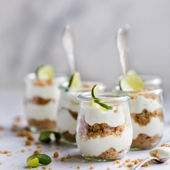 key lime cheesecake parfaits