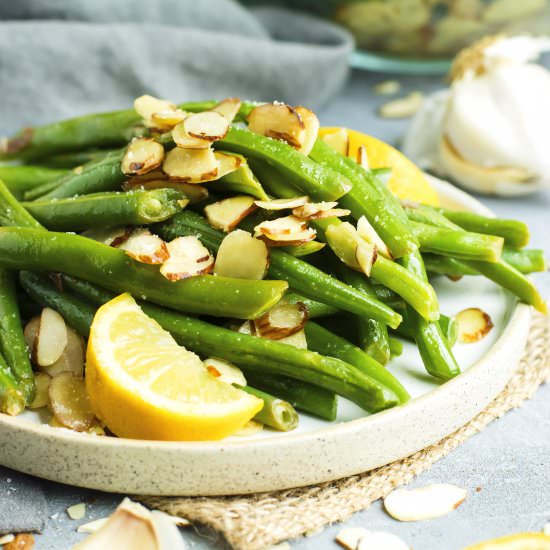 Green Beans Almondine