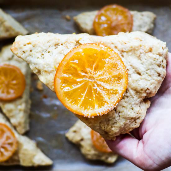Vegan Lemon Scones